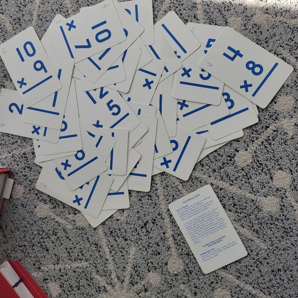Math Flash Card Set & Subtraction Cards - Picture 9 of 12
